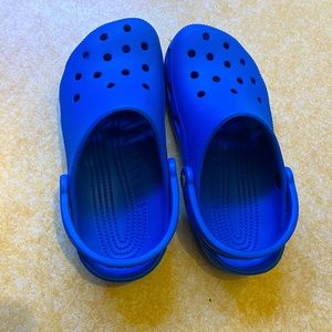 Blue Crocs